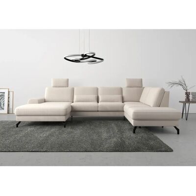 SIT & MORE Cinturo U-Form Sofa - Microfaser Euphoria - Linke Recamiere SIT & MORE Cinturo U-Form Sofa - Microfaser Euphoria - Linke Recamiere