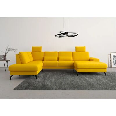 SIT & MORE Cinturo U-Form Gelb - Sofa SIT & MORE Cinturo U-Form Gelb - Sofa