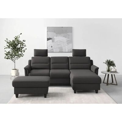 SIT&MORE Farö Mikrofaser Sofa - Recamiere rechts, ohne Bett SIT&MORE Farö Mikrofaser Sofa - Recamiere rechts, ohne Bett