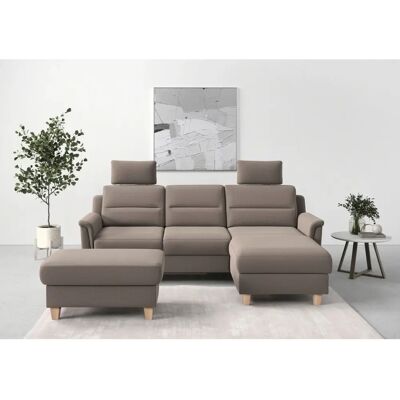 SIT&MORE Farö - Mikrofaser Ecksofa mit Recamiere - Sofa Typ SIT&MORE Farö - Mikrofaser Ecksofa mit Recamiere - Sofa Typ