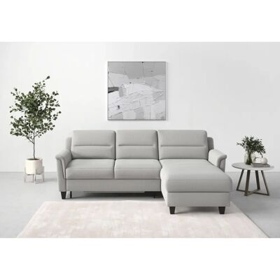 SIT & MORE Farö L-Form Sofa - Recamiere rechts, Microfaser, mit Stauraum SIT & MORE Farö L-Form Sofa - Recamiere rechts, Microfaser, mit Stauraum