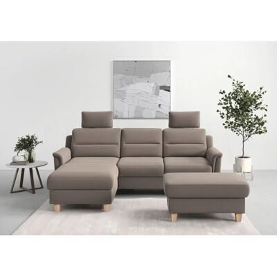 SIT&MORE Farö L-Form Sofa - Microfaser, Recamiere, Links SIT&MORE Farö L-Form Sofa - Microfaser, Recamiere, Links
