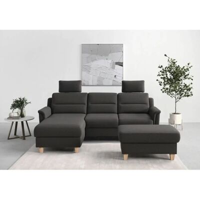 SIT & MORE Farö L-Form Sofa - Mikrofaser, Stauraum, 4,5 Sitze SIT & MORE Farö L-Form Sofa - Mikrofaser, Stauraum, 4,5 Sitze