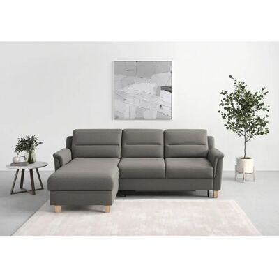 SIT & MORE Farö L-Form Sofa - Mikrofaser, Stauraum, Bettfunktion SIT & MORE Farö L-Form Sofa - Mikrofaser, Stauraum, Bettfunktion