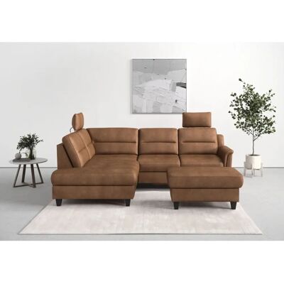 SIT & MORE Farö L-Form Mikrofaser Ecksofa mit Stauraum - Sofa SIT & MORE Farö L-Form Mikrofaser Ecksofa mit Stauraum - Sofa