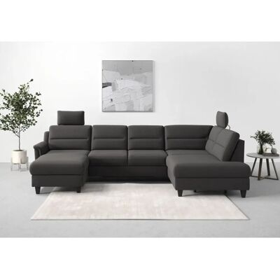 SIT & MORE Farö U-Form Sofa Microfaser Euphoria - U-Form Couch SIT & MORE Farö U-Form Sofa Microfaser Euphoria - U-Form Couch