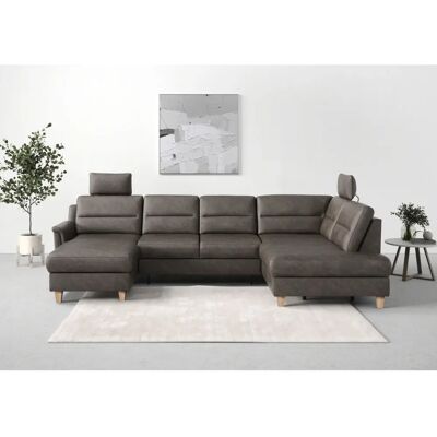 SIT & MORE Farö U-Form Sofa - U-förmig, mit Bett & Stauraum SIT & MORE Farö U-Form Sofa - U-förmig, mit Bett & Stauraum