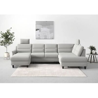 SIT & MORE Farö U-Form Sofa Microfaser Paris - U-förmiger sofa SIT & MORE Farö U-Form Sofa Microfaser Paris - U-förmiger sofa
