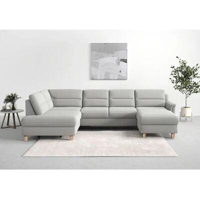 SIT & MORE Farö U-Form Sofa - Mikrofaser Bezug SIT & MORE Farö U-Form Sofa - Mikrofaser Bezug