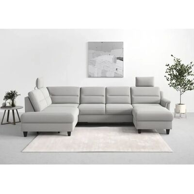 SIT & MORE Farö U-Form Sofa - Mikrofaser - Ottomane links - Ohne Bettfunktion SIT & MORE Farö U-Form Sofa - Mikrofaser - Ottomane links - Ohne Bettfunktion
