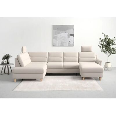 SIT&MORE Farö U-Form Sofa - Microfaser Euphoria - Ottomane links SIT&MORE Farö U-Form Sofa - Microfaser Euphoria - Ottomane links