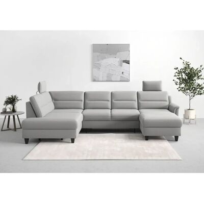 SIT & MORE Farö U-Form Microfaser Sofa - Ecksofa in U-Form SIT & MORE Farö U-Form Microfaser Sofa - Ecksofa in U-Form