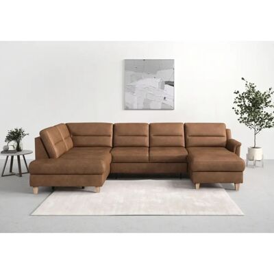 SIT & MORE Farö U-Form Sofa - Microfaser, Stauraum, 7,5 Sitze SIT & MORE Farö U-Form Sofa - Microfaser, Stauraum, 7,5 Sitze