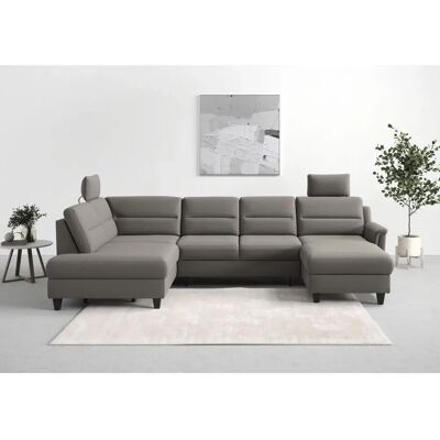 SIT&MORE Farö U-Form Sofa - Microfaser Euphoria - 7,5 Sitze SIT&MORE Farö U-Form Sofa - Microfaser Euphoria - 7,5 Sitze