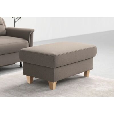 SIT & MORE Farö Stauraumhocker - Microfaser, Grau SIT & MORE Farö Stauraumhocker - Microfaser, Grau