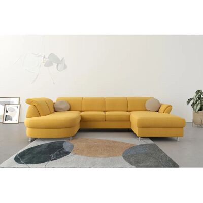 SIT & MORE Apulia U-Form Sofa - U-förmig, Weiche, Linke Ottomane - Sofa SIT & MORE Apulia U-Form Sofa - U-förmig, Weiche, Linke Ottomane - Sofa