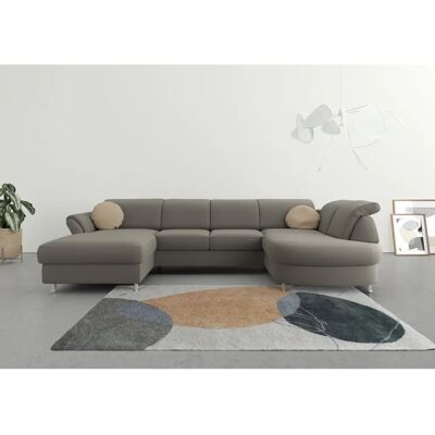 SIT & MORE Apulia U-Form Sofa - Microfaser Euphoria SIT & MORE Apulia U-Form Sofa - Microfaser Euphoria