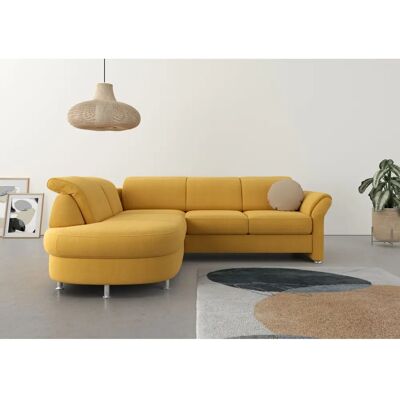 SIT & MORE Apulia L-Form Sofa - 250cm x 78cm x 212cm - Weiche Struktur SIT & MORE Apulia L-Form Sofa - 250cm x 78cm x 212cm - Weiche Struktur