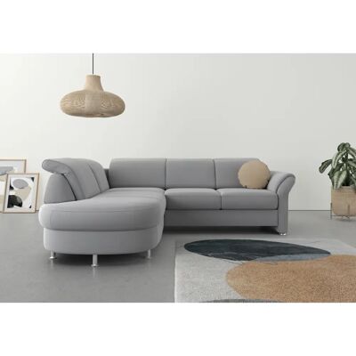 SIT & MORE Apulia L-Form Sofa - L-Form mit Samtstoff SIT & MORE Apulia L-Form Sofa - L-Form mit Samtstoff