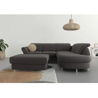 SIT&MORE Apulia L-Form Sofa - Mikrofasert, 250x78x212 cm SIT&MORE Apulia L-Form Sofa - Mikrofasert, 250x78x212 cm
