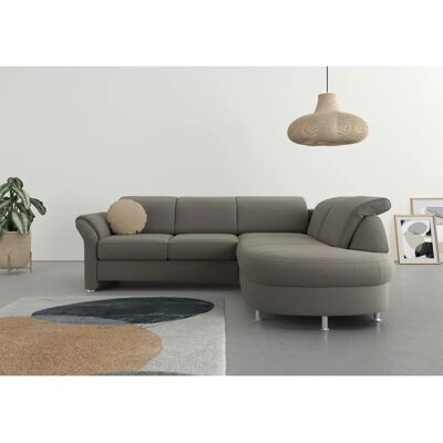 SIT & MORE Apulia L-Form Sofa - L-Form Microfaser Couch SIT & MORE Apulia L-Form Sofa - L-Form Microfaser Couch