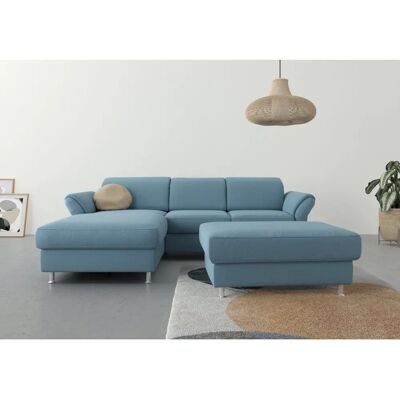 SIT & MORE Apulia L-Form Sofa - Hellblau SIT & MORE Apulia L-Form Sofa - Hellblau