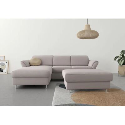 SIT & MORE Apulia L-Form Sofa - Mikrofaser Beige - Recamiere Links SIT & MORE Apulia L-Form Sofa - Mikrofaser Beige - Recamiere Links