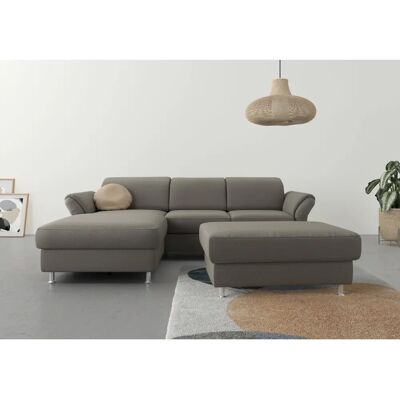 SIT & MORE Apulia L-Form Mikrofaser Recamiere Sofa - Sofa SIT & MORE Apulia L-Form Mikrofaser Recamiere Sofa - Sofa