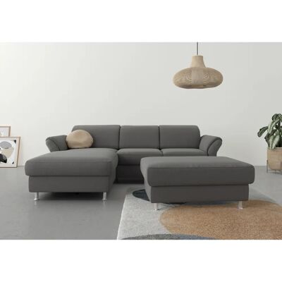 SIT & MORE Apulia L-Form Grau Sofa - Sofa SIT & MORE Apulia L-Form Grau Sofa - Sofa