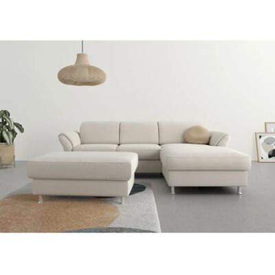 SIT & MORE Apulia L-Form Beiges Sofa - Sofa SIT & MORE Apulia L-Form Beiges Sofa - Sofa