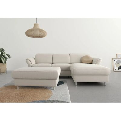 SIT & MORE Apulia L-Form - Schlafsofa - Beige SIT & MORE Apulia L-Form - Schlafsofa - Beige