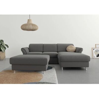 SIT & MORE Apulia L-Form Sofa - Rech Recliner, Weiches Stoff, Modernes Design SIT & MORE Apulia L-Form Sofa - Rech Recliner, Weiches Stoff, Modernes Design