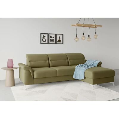SIT & MORE Sinatra L-Form Grünes Sofa - Sofa SIT & MORE Sinatra L-Form Grünes Sofa - Sofa