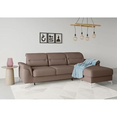 SIT & MORE Sinatra L-Form Sofa - Recamiere, Weiche, Verstellbare Kopfstütze SIT & MORE Sinatra L-Form Sofa - Recamiere, Weiche, Verstellbare Kopfstütze