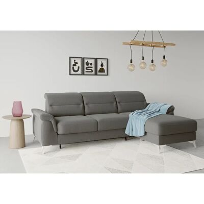 SIT & MORE Sinatra L-Form - Recamiere, Mikrofaser, Mit Kopfteil - Sofa SIT & MORE Sinatra L-Form - Recamiere, Mikrofaser, Mit Kopfteil - Sofa