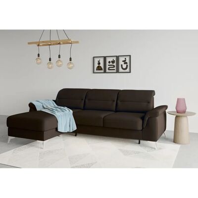 SIT & MORE Sinatra L-Form Dunkelbraun Sofa - Sofa SIT & MORE Sinatra L-Form Dunkelbraun Sofa - Sofa