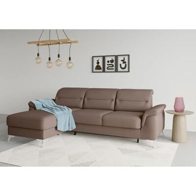 SIT & MORE Sinatra L-Form Sofa - Weicher Struktur, Links Recamiere SIT & MORE Sinatra L-Form Sofa - Weicher Struktur, Links Recamiere