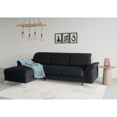 SIT & MORE Sinatra L-Form Sofa - Weiche Struktur, Recamiere links, Verstellbares Kopfteil - Sofa SIT & MORE Sinatra L-Form Sofa - Weiche Struktur, Recamiere links, Verstellbares Kopfteil - Sofa