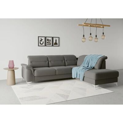 SIT & MORE Sinatra L-Form Sofa - Microfaser Paris - 5,5 Sitzplätze SIT & MORE Sinatra L-Form Sofa - Microfaser Paris - 5,5 Sitzplätze