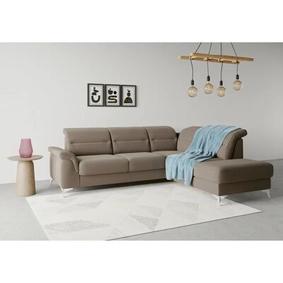SIT&MORE Sinatra L-Form Mikrofaser Sofa - Wohnzimmermöbel SIT&MORE Sinatra L-Form Mikrofaser Sofa - Wohnzimmermöbel