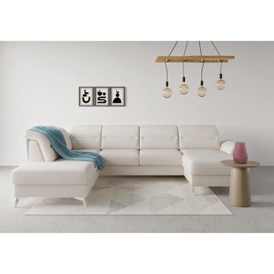 SIT & MORE Sinatra U-Form Beiges Sofa - Wohnzimmermöbel SIT & MORE Sinatra U-Form Beiges Sofa - Wohnzimmermöbel