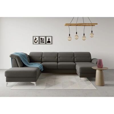 SIT & MORE Sinatra U-Form Sofa - Microfaser Euphoria SIT & MORE Sinatra U-Form Sofa - Microfaser Euphoria