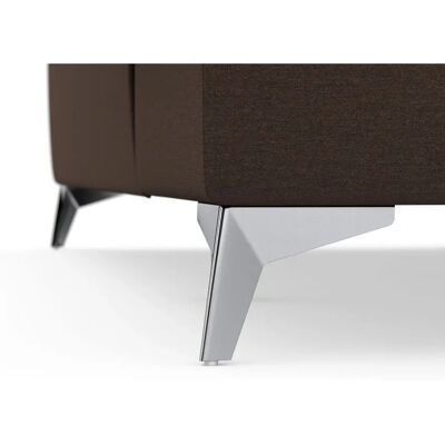 SIT&MORE Sinatra U-Form Sofa - Weiche Struktur - Linke Ottomane - Verstellbarer Kopfstütze SIT&MORE Sinatra U-Form Sofa - Weiche Struktur - Linke Ottomane - Verstellbarer Kopfstütze