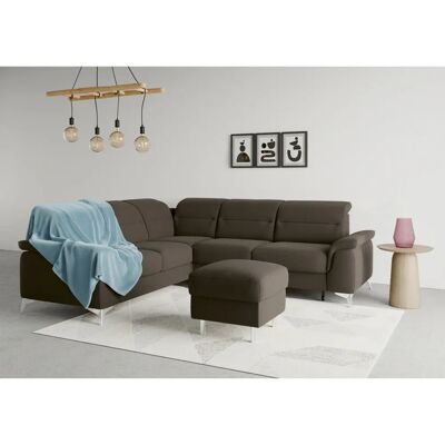 SIT & MORE Sinatra L-Form Sofa - Microfaser Paris SIT & MORE Sinatra L-Form Sofa - Microfaser Paris