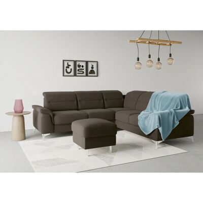 SIT & MORE Sinatra L-Form Sofa - Microfaser Paris SIT & MORE Sinatra L-Form Sofa - Microfaser Paris