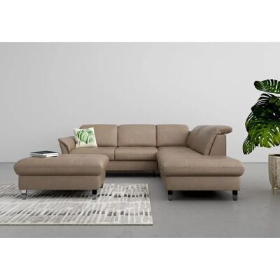 SIT & MORE Maggiore L-Form Sofa - Microfaser Couch SIT & MORE Maggiore L-Form Sofa - Microfaser Couch