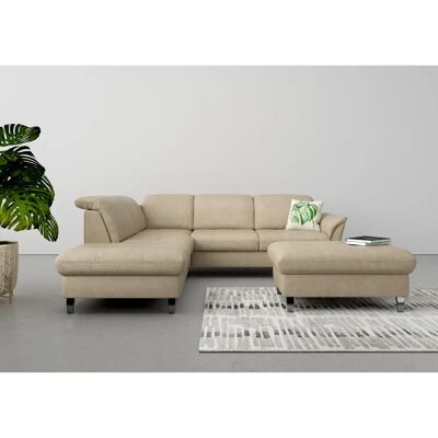 SIT & MORE Maggiore L-Form Beige Sofa - Sofas SIT & MORE Maggiore L-Form Beige Sofa - Sofas