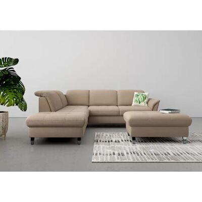 SIT & MORE Maggiore L-Form Taupe Sofa - Sofa SIT & MORE Maggiore L-Form Taupe Sofa - Sofa