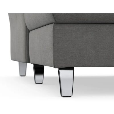 SIT & MORE Maggiore U-Form Sofa - U-förmiges Sofa, Grau, Rechte Ottomane SIT & MORE Maggiore U-Form Sofa - U-förmiges Sofa, Grau, Rechte Ottomane