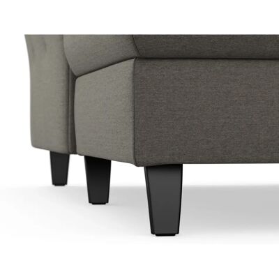 SIT & MORE Maggiore U-Form Sofa - U-förmiges Sofa, Microfaser Euphoria, Ottomane rechts SIT & MORE Maggiore U-Form Sofa - U-förmiges Sofa, Microfaser Euphoria, Ottomane rechts